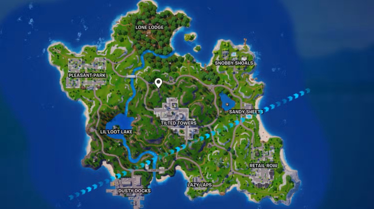 Fortnite Reload: Kartan kiertoaikataulu ja sen toimintaperiaate 2
