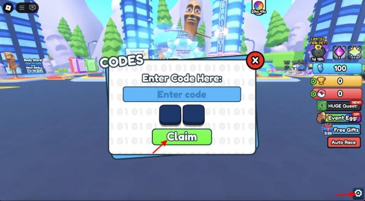 Roblox Brainrot Training Codes heinäkuu 2025 2