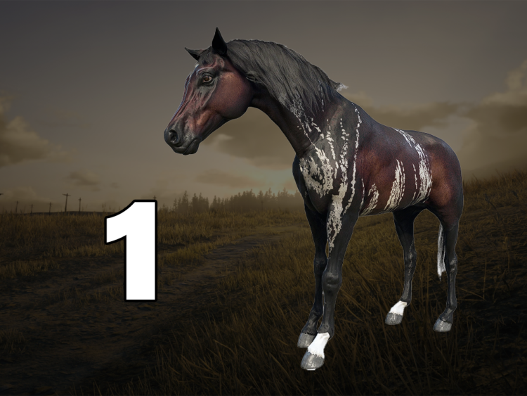 Red Dead Redemption 2:n 10 parasta hevosta suorituskyvyn mukaan luokiteltuna 10
