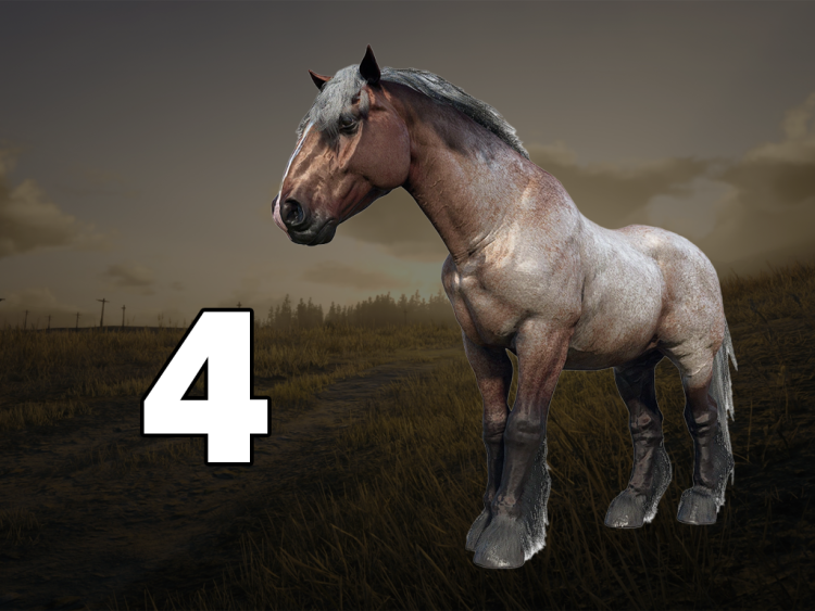 Red Dead Redemption 2:n 10 parasta hevosta suorituskyvyn mukaan luokiteltuna 7