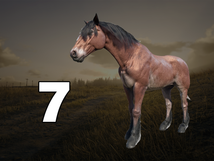 Red Dead Redemption 2:n 10 parasta hevosta suorituskyvyn mukaan luokiteltuna 4