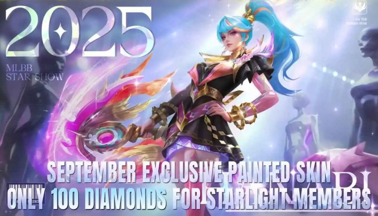 Mobile Legends: Bang Bang September 2025 Starlight Pass – Hanabi’s Chic Glamor Skin and Full Rewards 6