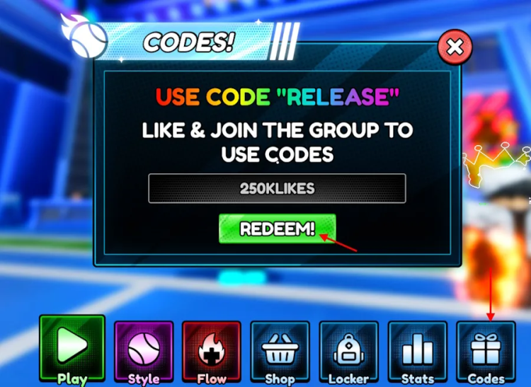 Roblox Tennis Zero Codes syyskuu 2025 2