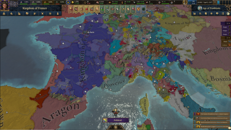 Europa Universalis 5: Planeettatason kunnianhimo kohtaa karua lähtöä 1