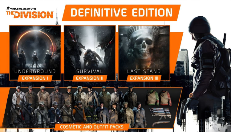 Ubisoft vahvisti Tom Clancy’s The Division: Definitive Edition 1:n julkaisun