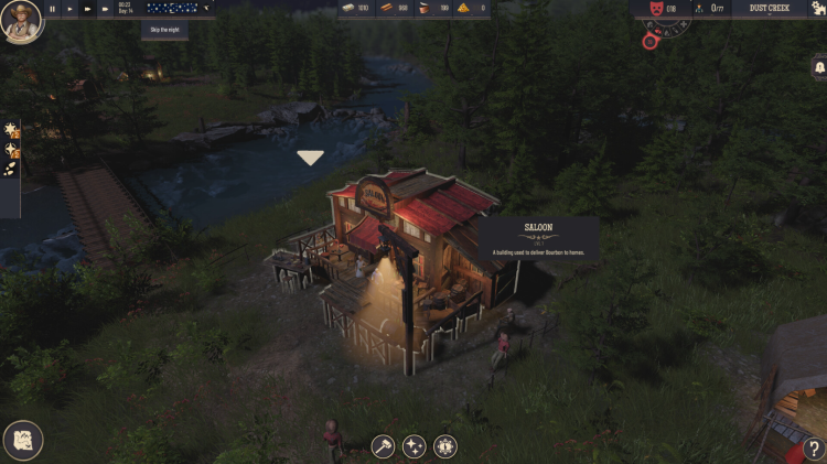 Wild West Pioneers tarjoaa ilmaisen demon, joka yhdistää vanhan lännen ja Colony Simulation 1:n