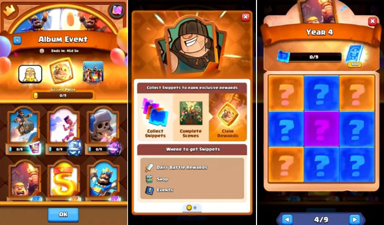 Clash Royale -albumin tapahtuman selitys – maaliskuun 2026 vuosipäiväpäivitys 1