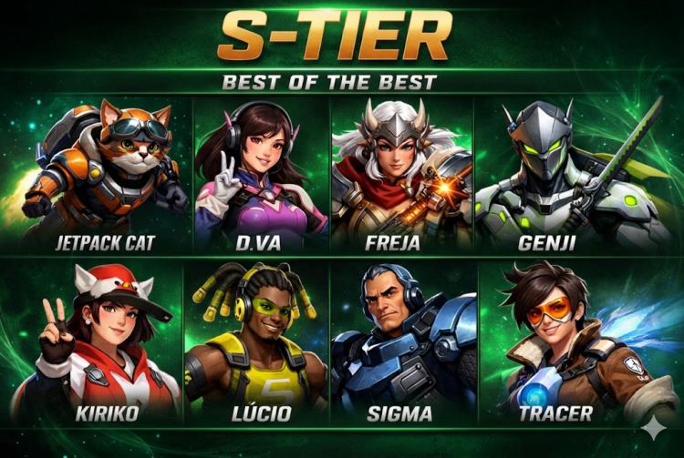 Overwatch Tier List 2026: Full Meta Breakdown (Season 1: Reign of Talon) 2