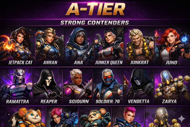 Overwatch Tier List 2026: Full Meta Breakdown (Season 1: Reign of Talon) 3