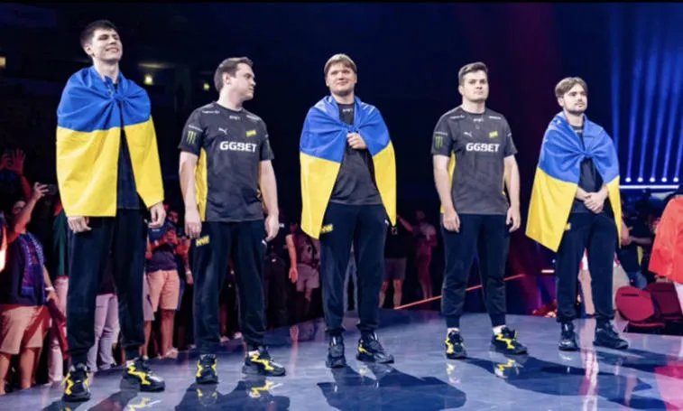 Natus Vincere pelaa BLAST Premier Cup: Spring Finals 2022 -kilpailunsa. Kuva 1