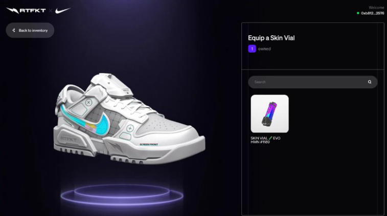 Nike aloittaa Swoosh Web 3.0:n tavaramerkin. Kuva 1