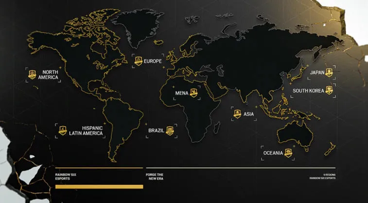 BLAST ja Ubisoft esittelevät aivan uuden kilpailevan kappaleen Rainbow Sixille. Kuva 1