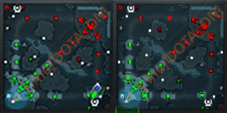 A leak of purported changes to the Dota 2 map from the patch 7.34 has surfaced online. Photo 1